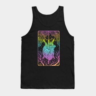 Tarot card - Three Of Swords Tank Top